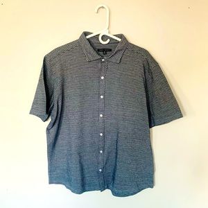 Robert Barakett Knit Button Down Shirt 
Size XXL Like NEW